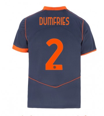 Inter Milan Denzel Dumfries #2 Tredjetröja 2025-26 Kortärmad
